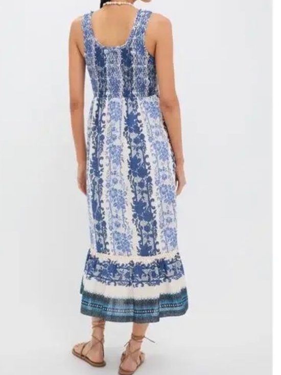 Tuckernuck Bondi Blues Cotton Mallie Dress NWT size XL - Picture 3 of 5